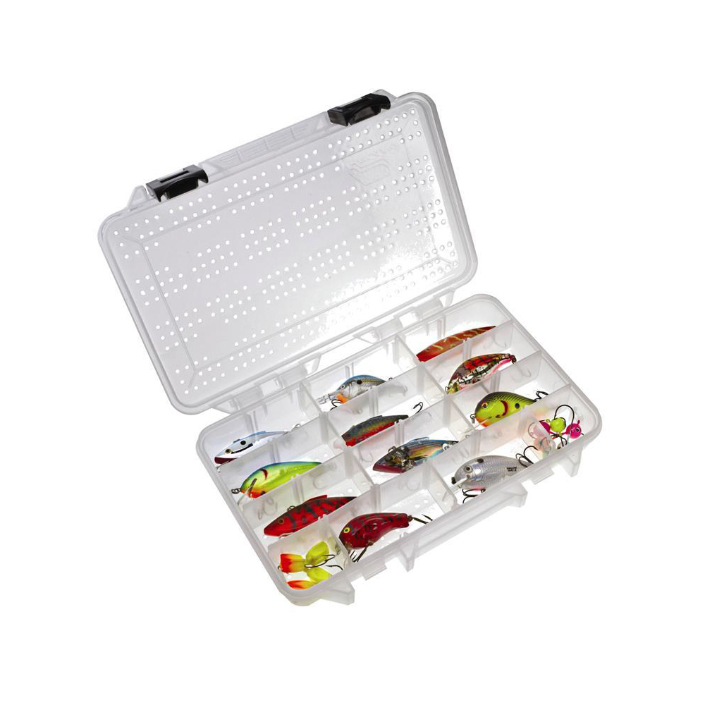 Plano 43620 Hydro Flo Stowaway Tackle Box - Tackle Tray With Drain Holes In  Lid & Base