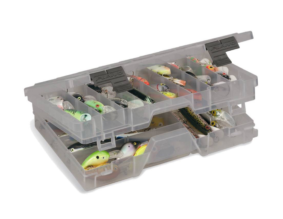 Plano 4600 Two-Tiered Stowaway Tackle Tray - Double Sided Tackle Box
