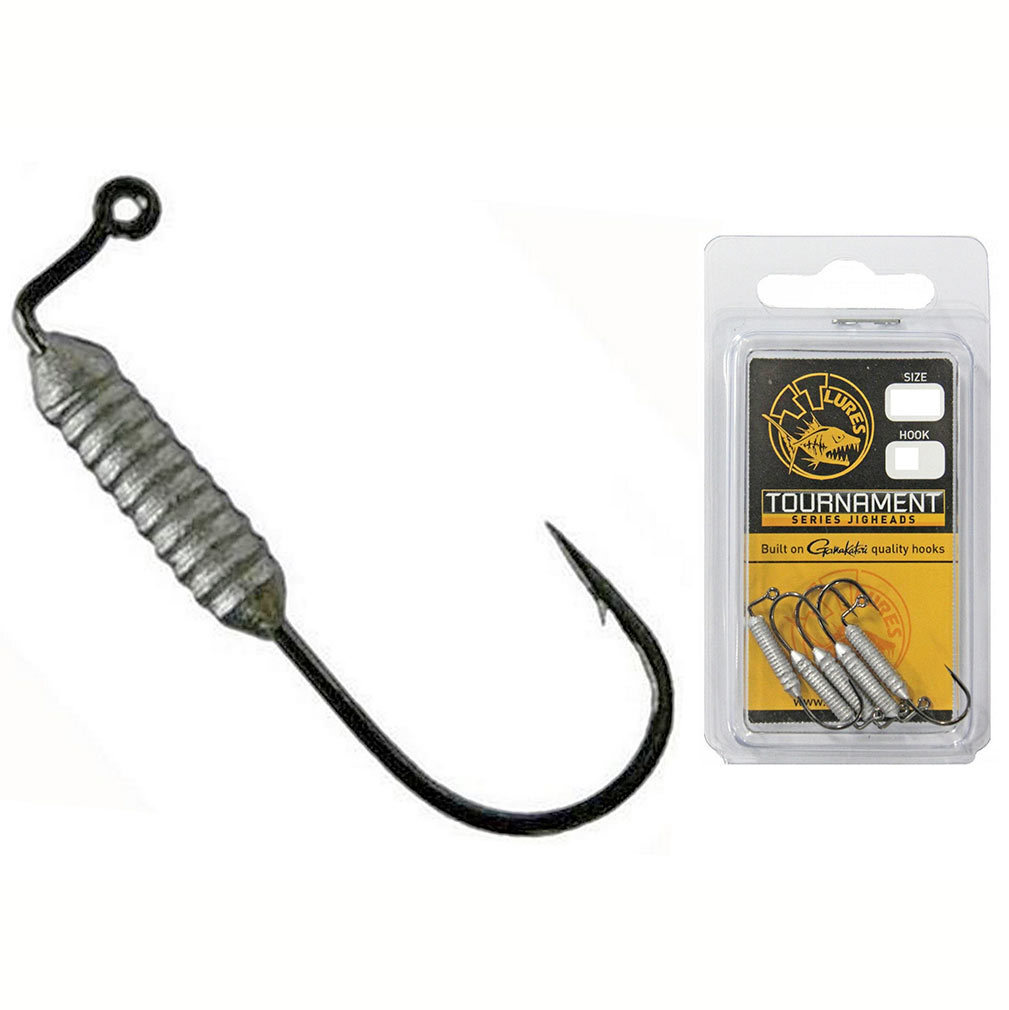 TT Lures Jigheads, Hidden Weight System (HWS) Jig Head, Size 1/0H