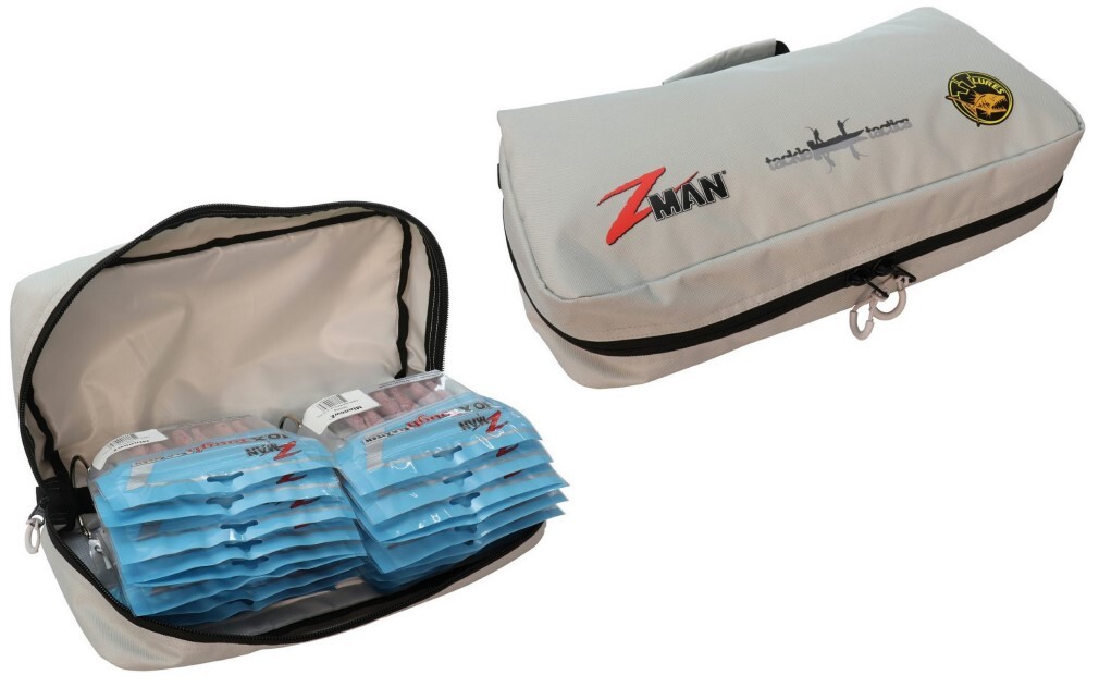 Deluxe Large Zman Bait Binder Soft Plastics Wallet - Zman Plastics Lure  Holder