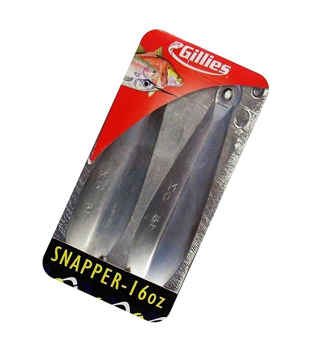 Gillies 16oz Snapper Sinker Mould - Makes 2 Snapper Sinkers at a Time