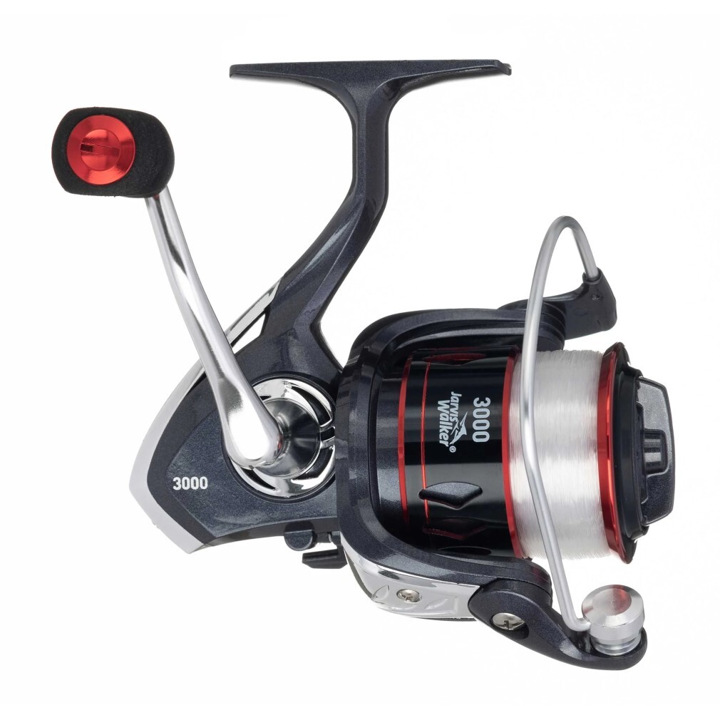 Jarvis Walker Powergraph 3000 Spin Reel Spooled with Line - 4