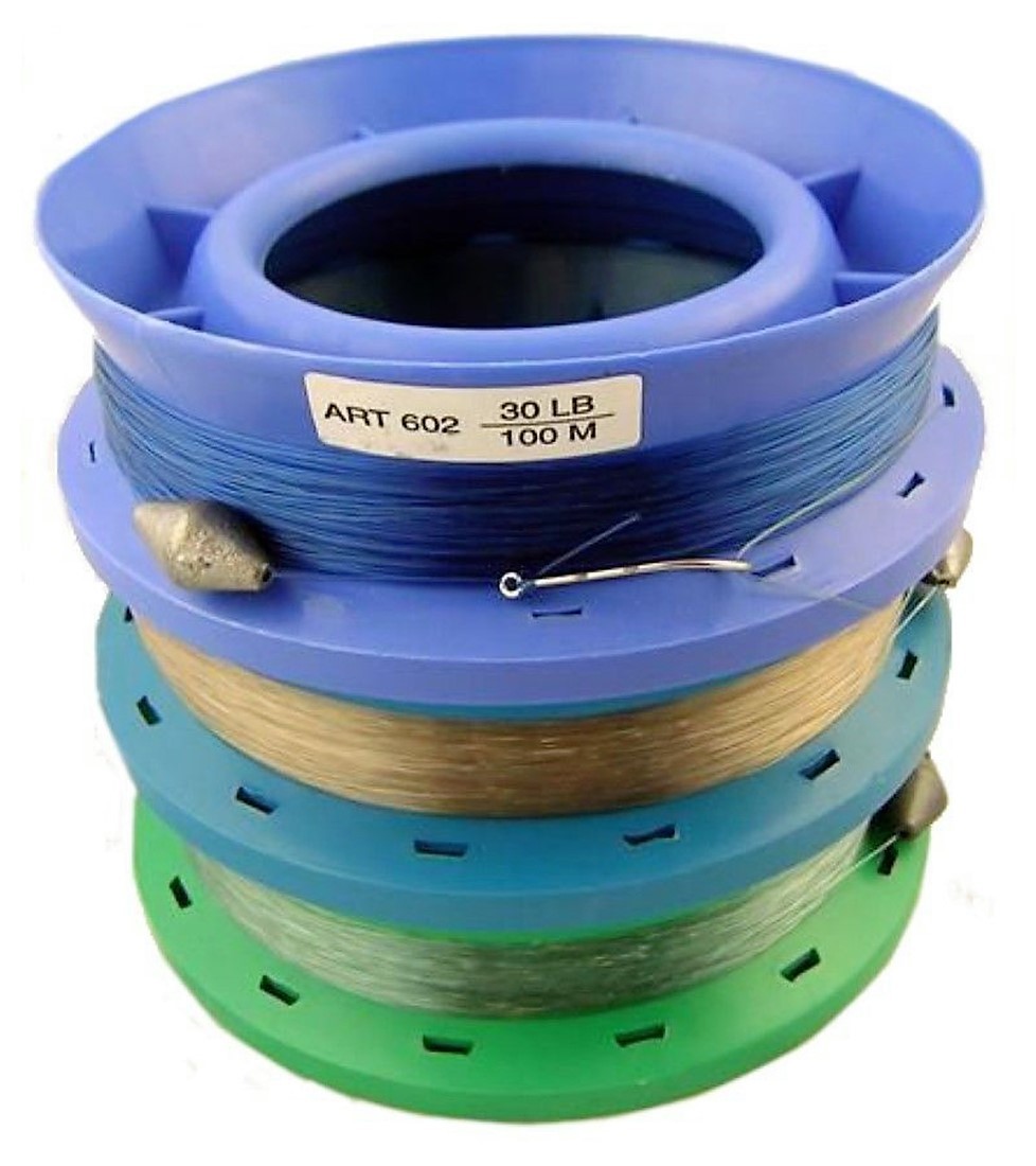 30lb PRE RIGGED 6 RING CASTER HAND LINE-100m BULK 3 PACK GREAT FOR THE  FAMILY