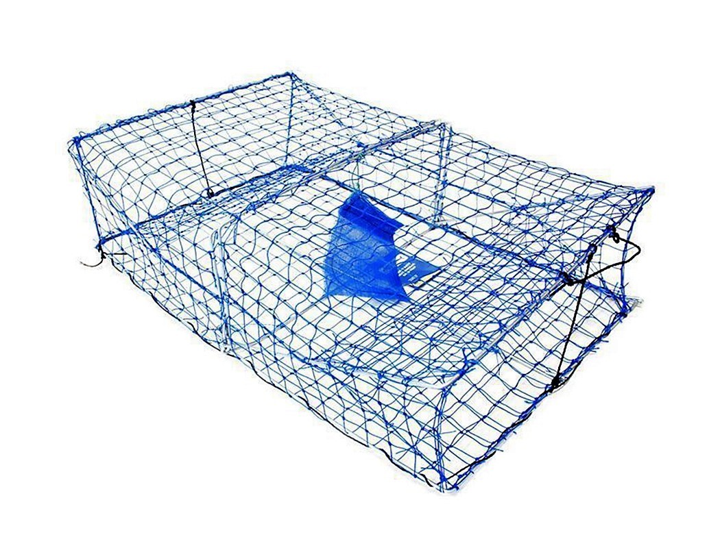 WILSON HEAVY DUTY RECTANGULAR CRAB TRAP - 2 ENTRY