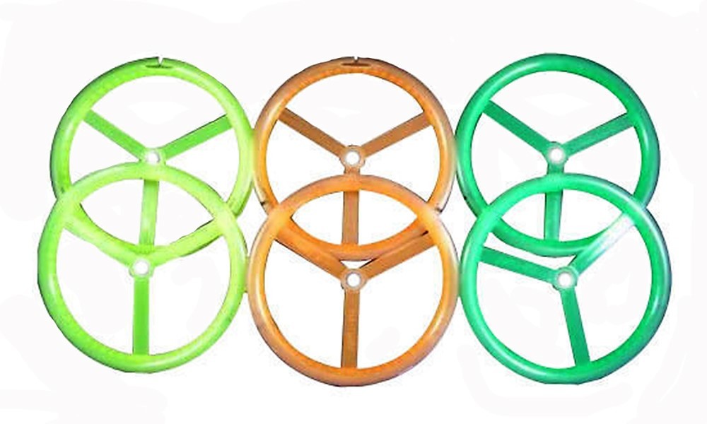 3 Packets of 2 Large Fishing Leader Rig Holder 6 Pieces Surecatch