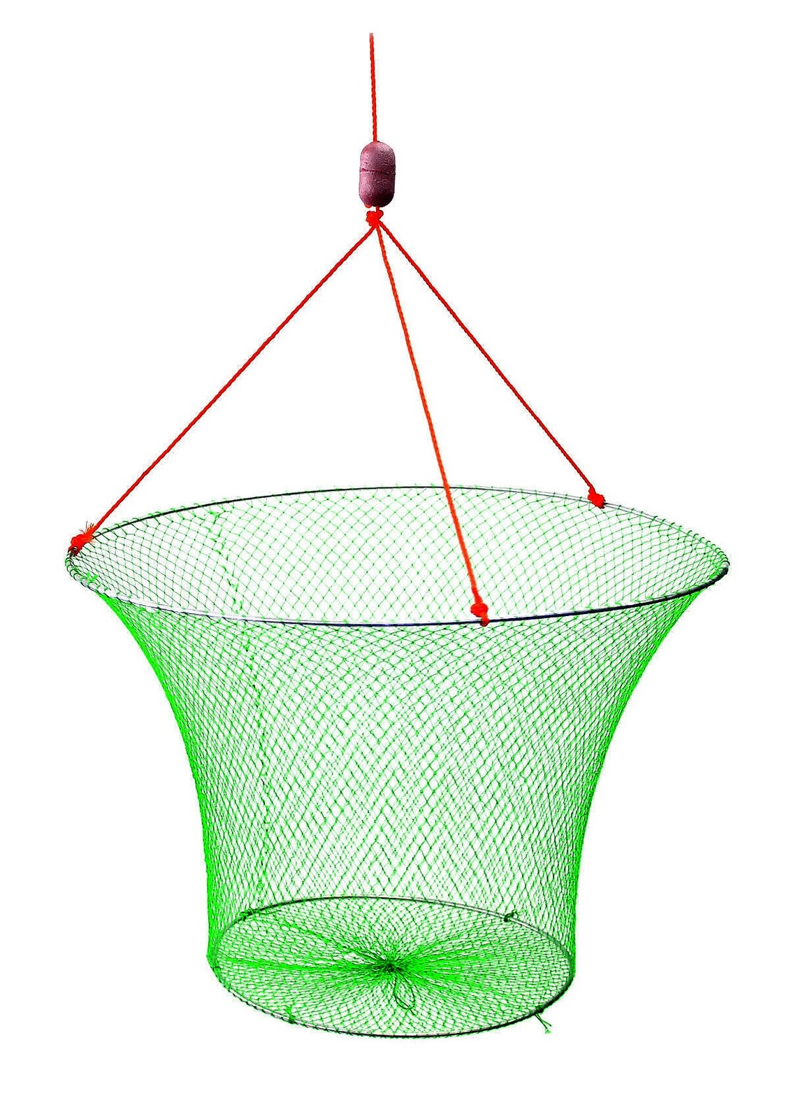 WILSON DOUBLE RING YABBIE NET WITH 3/4 MESH - DROP NET - RED CLAW