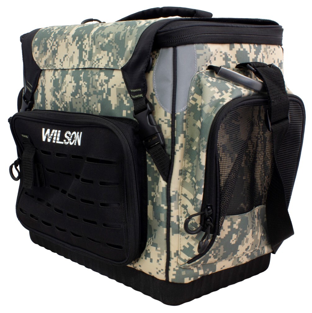 Silstar Fishing Backpack with 4 Tackle Boxes and Multiple Storage