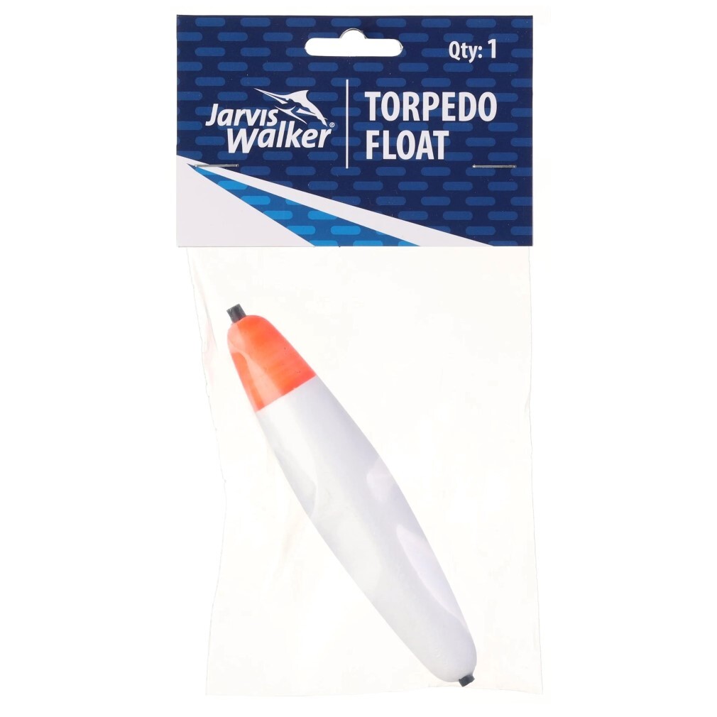 Single Pack of Jarvis Walker Unweighted Torpedo Float - Foam