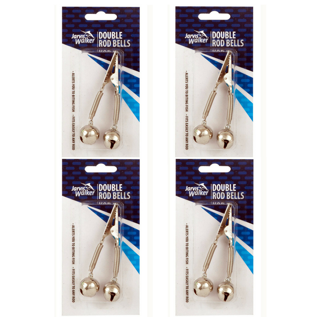 Jarvis Walker Double Fishing Rod Bells x 4, Online Store