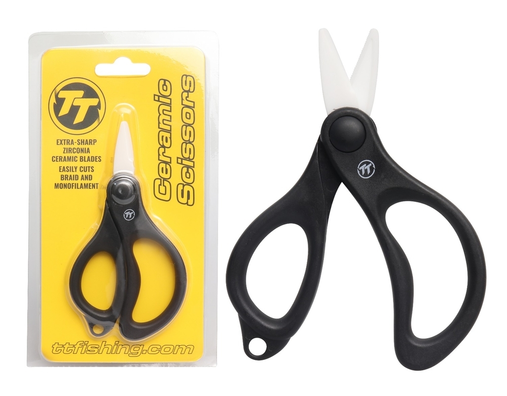 TT Fishing Yellow 4 Inch Stainless Steel Braid Scissors - Braided Line  Scissors