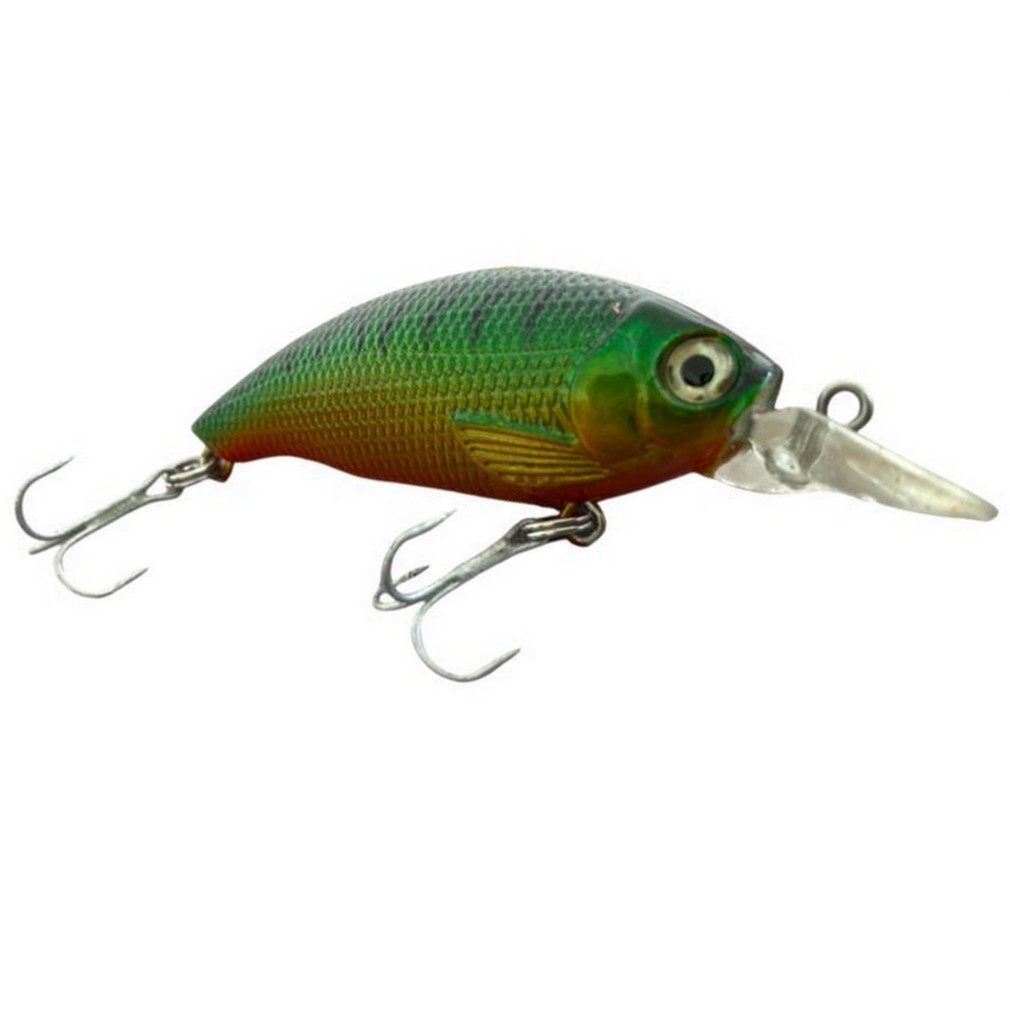 55mm Green Crankbait Hardbody Fishing Lure