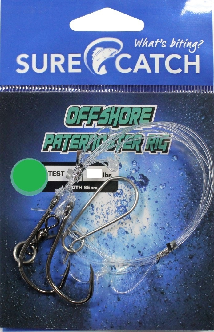Surecatch 100lb Offshore Paternoster Fishing Rig with Chemically Sharpened  Hooks
