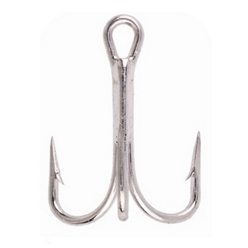 Bulk Box of 1000 Eagle Claw 777 Tinned 4X Strong Beak Treble Fishing Hooks