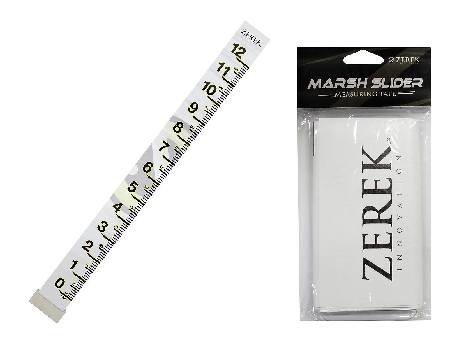 Zerek PVC Marsh Slider Fish Measuring Tape - Brag Tape