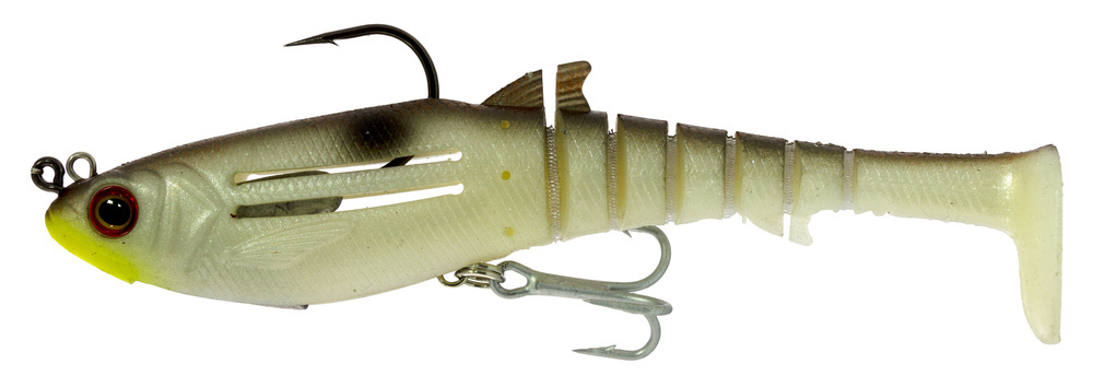 170mm Zerek Jighead Rigged Flat Shad X Soft Plastic Swimbait Lure-74gm Soft  Bait