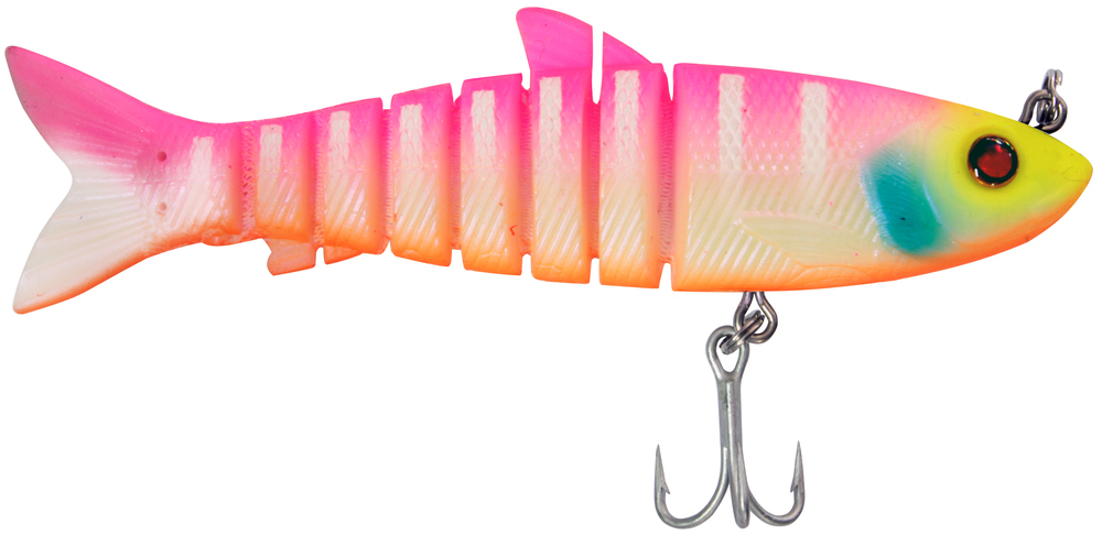 Zerek Live Mullet 781LM55VO-Vogue Soft Plastic Jointed Swimbait Lure 5.5" 35g