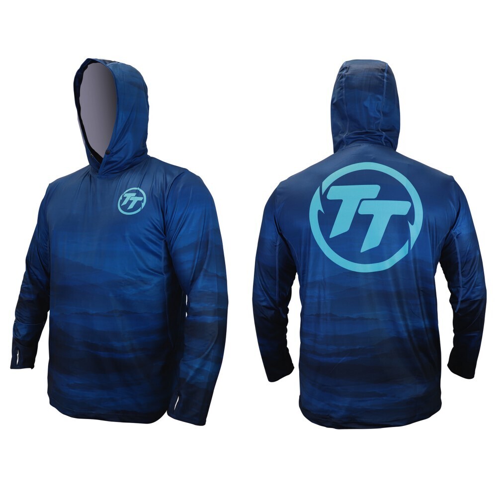 Fishing shirt sales with hood
