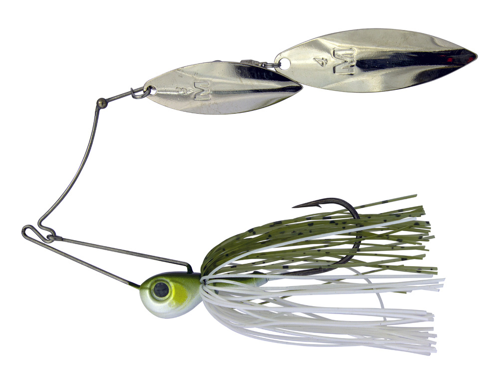 10gm Mustad Armlock Spinner Bait DW Fishing Lure with Double