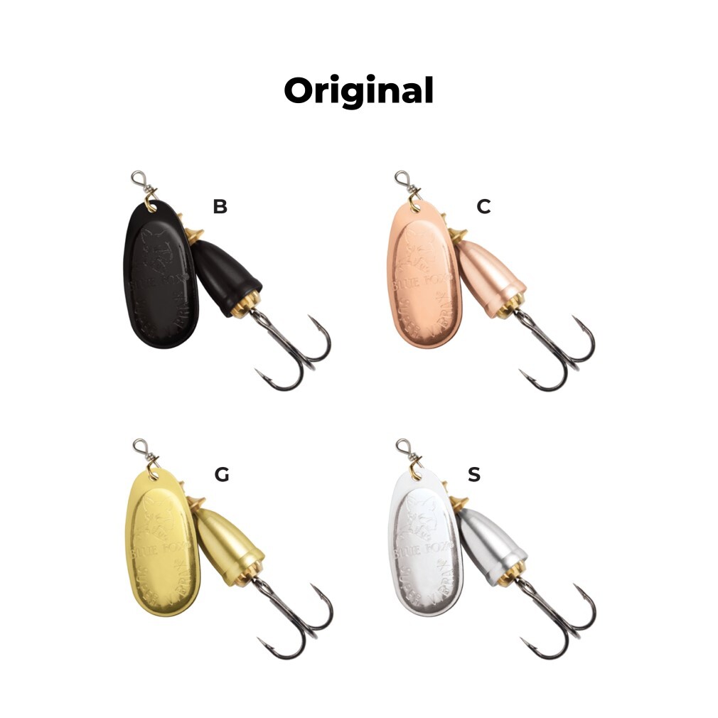 Blue Fox Vibrax Spinnerbait Vintage: Esca Originale Francese Con Scatola E Spedizione Gratuita