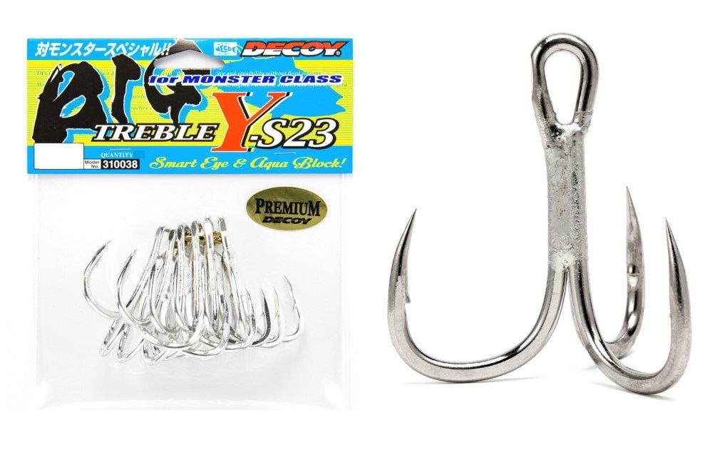 Sporting Goods Multi Size 60 X Quality Chemically Sharpened Fishing Treble Hook Fishing Tackle Fishing