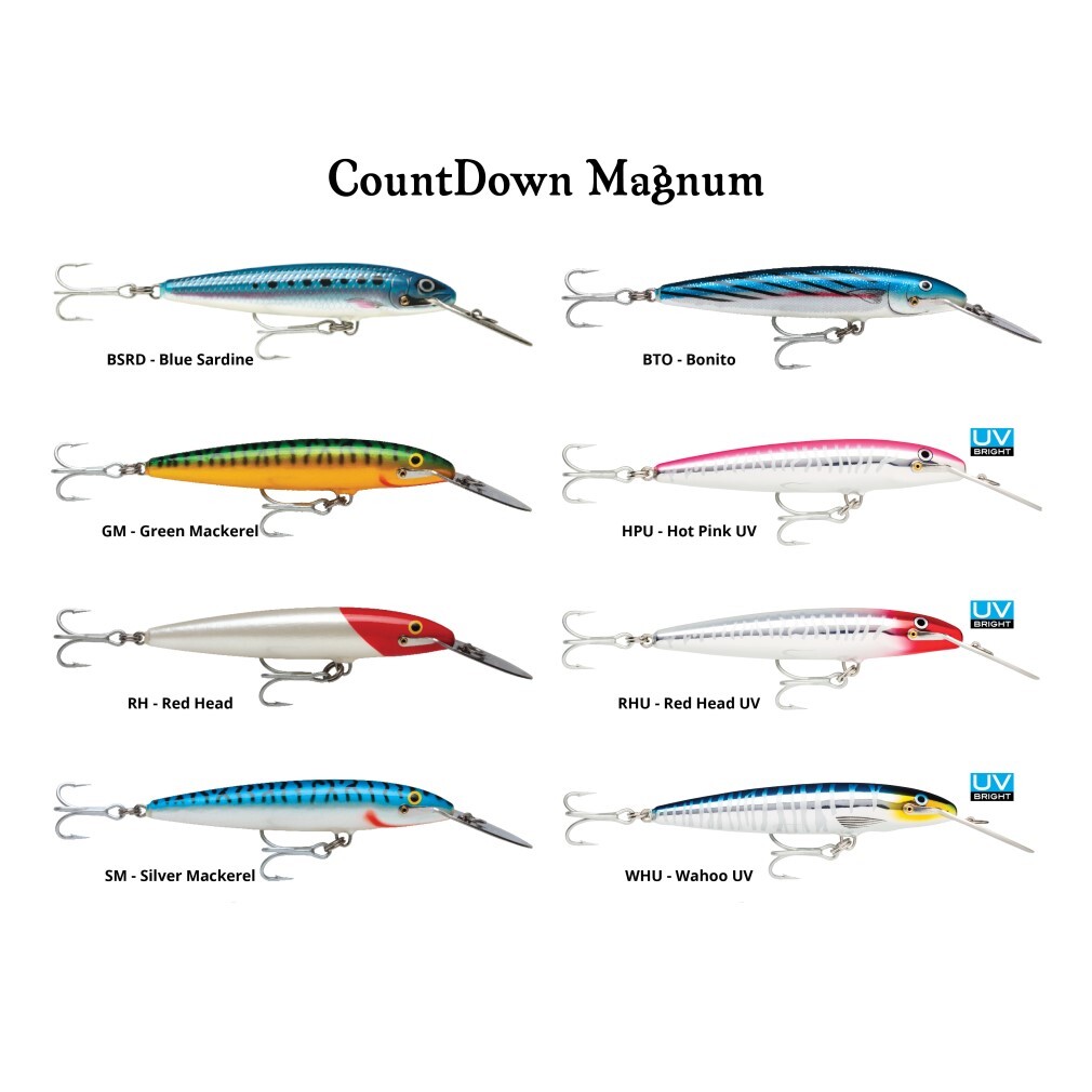 Rapala Countdown Magnum 18 Metal Lip