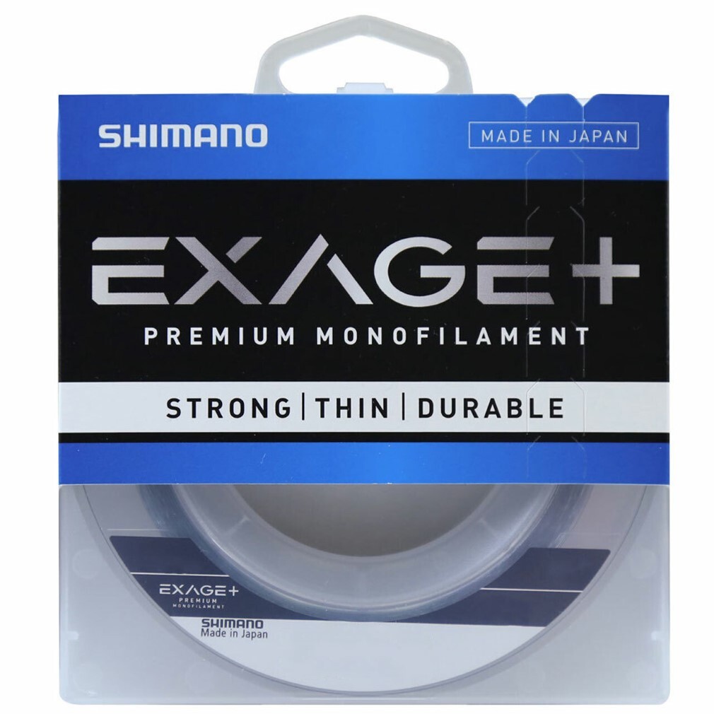500m Spool of 10lb Shimano Exage+ Premium Monofilament