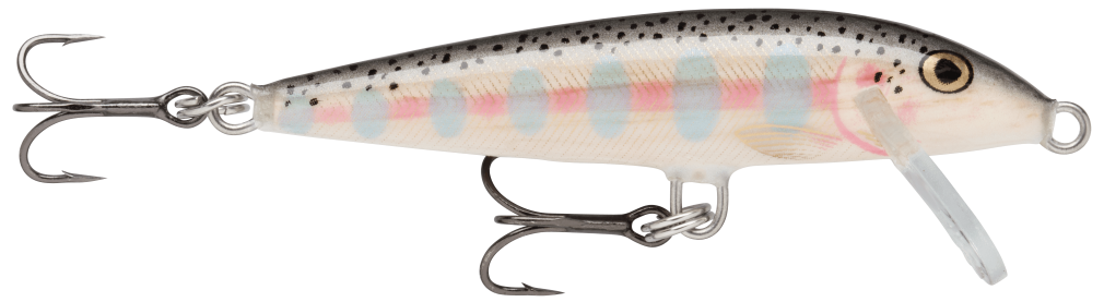 5cm Rapala Original Floating Minnow Hard Body Fishing Lure - Balsa Juv  Rainbow Trout