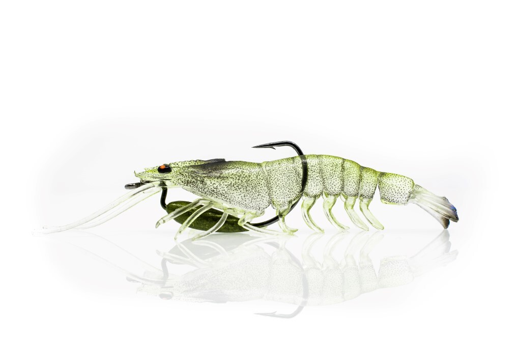 95mm Chasebait Heavy Flick Prawn Soft Plastic Fishing Lure with 7gm