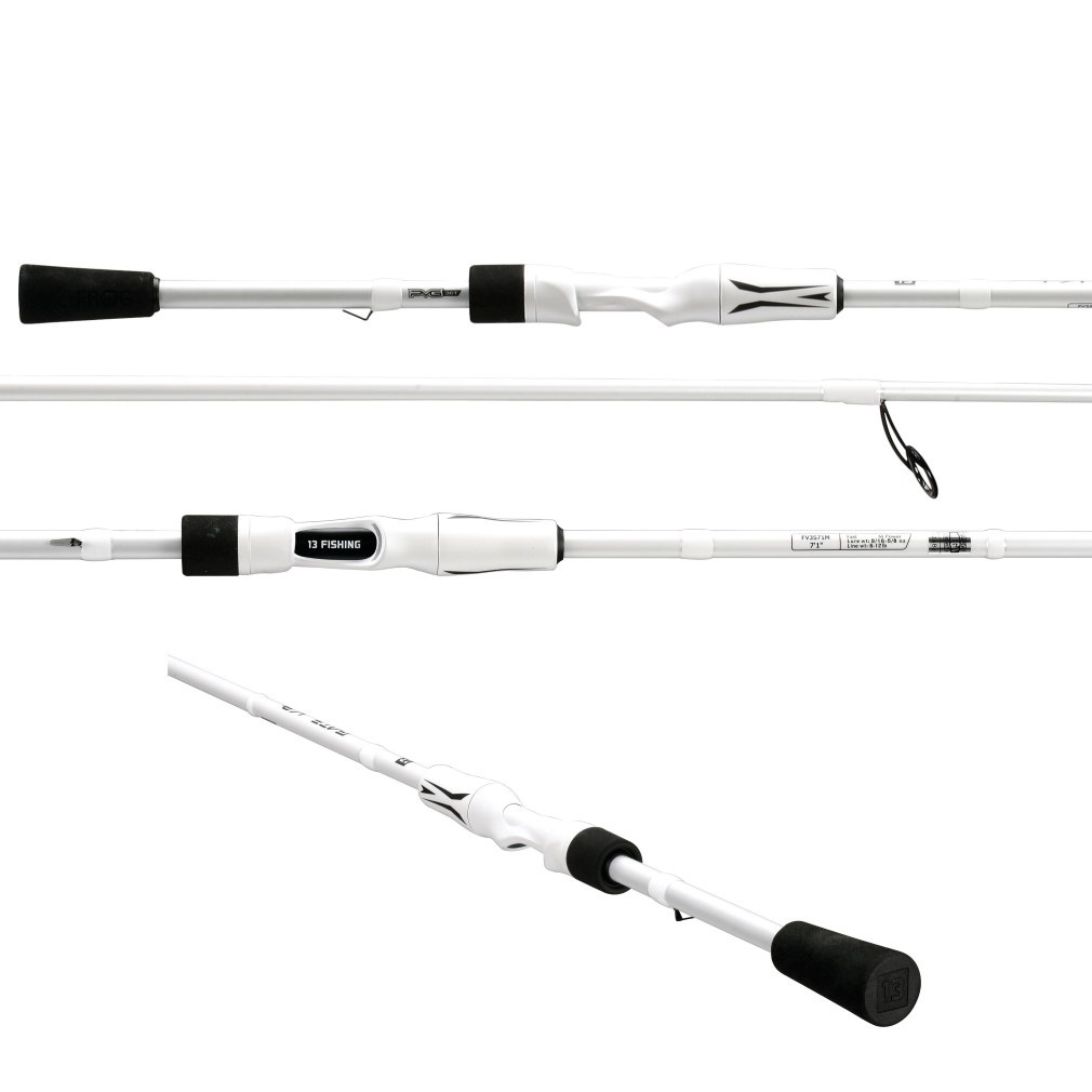 7'2 13 Fishing Fate V3 14-25lb Spin Rod - 2 Piece 36T Graphite