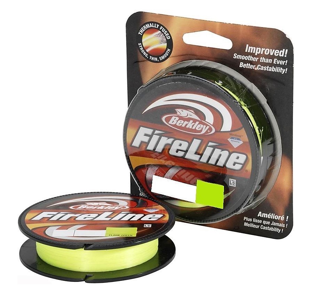 NEWBerkley Fireline Fishing Braid 125 Yds 4,6,8,10,14,20 or 30lb