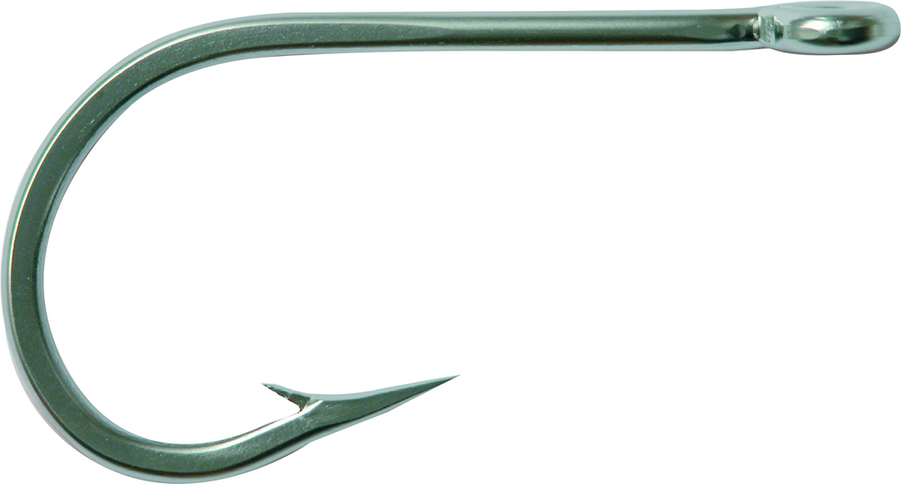 10 Mustad 7982HS Size 7/0 Stainless Steel Double Hooks For Tuna And Big Game Fishing