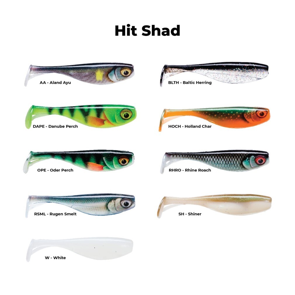 3 Inch Storm Hit Shad Soft Plastic Fishing Lure