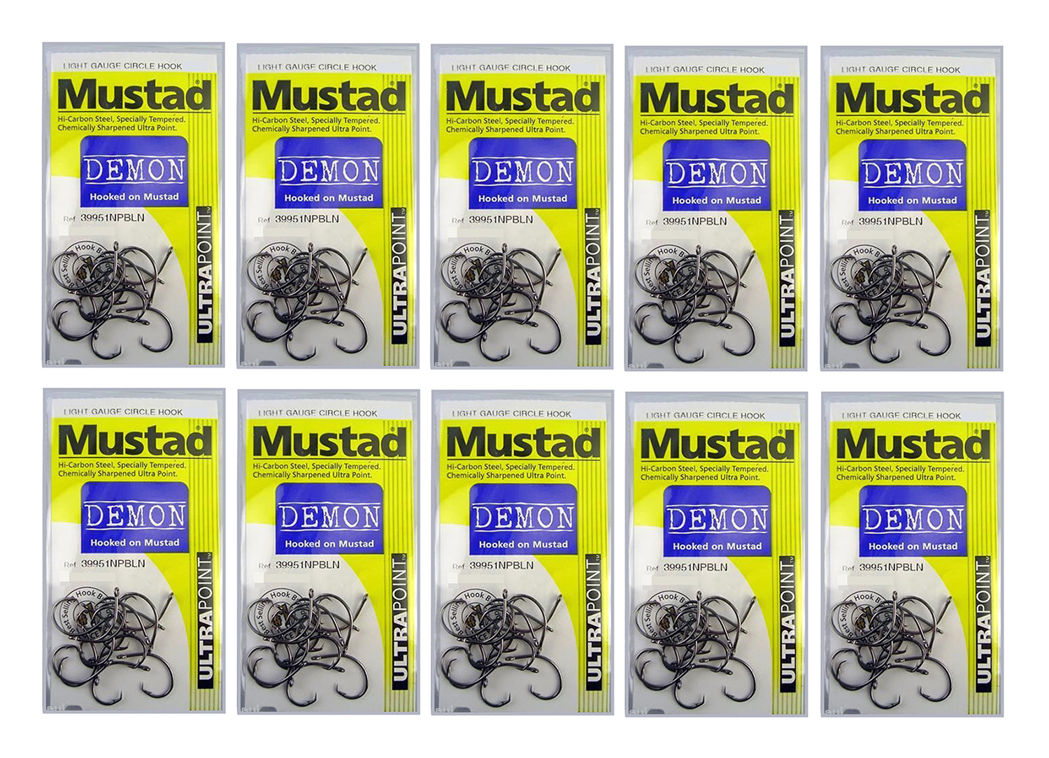 Mustad Demon Circle Heavy 39950 4/0 - Hameçons mer (4609158
