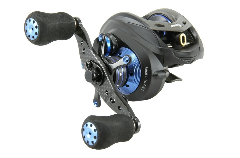 Okuma Helios TCS Low Profile Baitcasting Fishing Reel- 9 Ball Bearing  Baitcaster