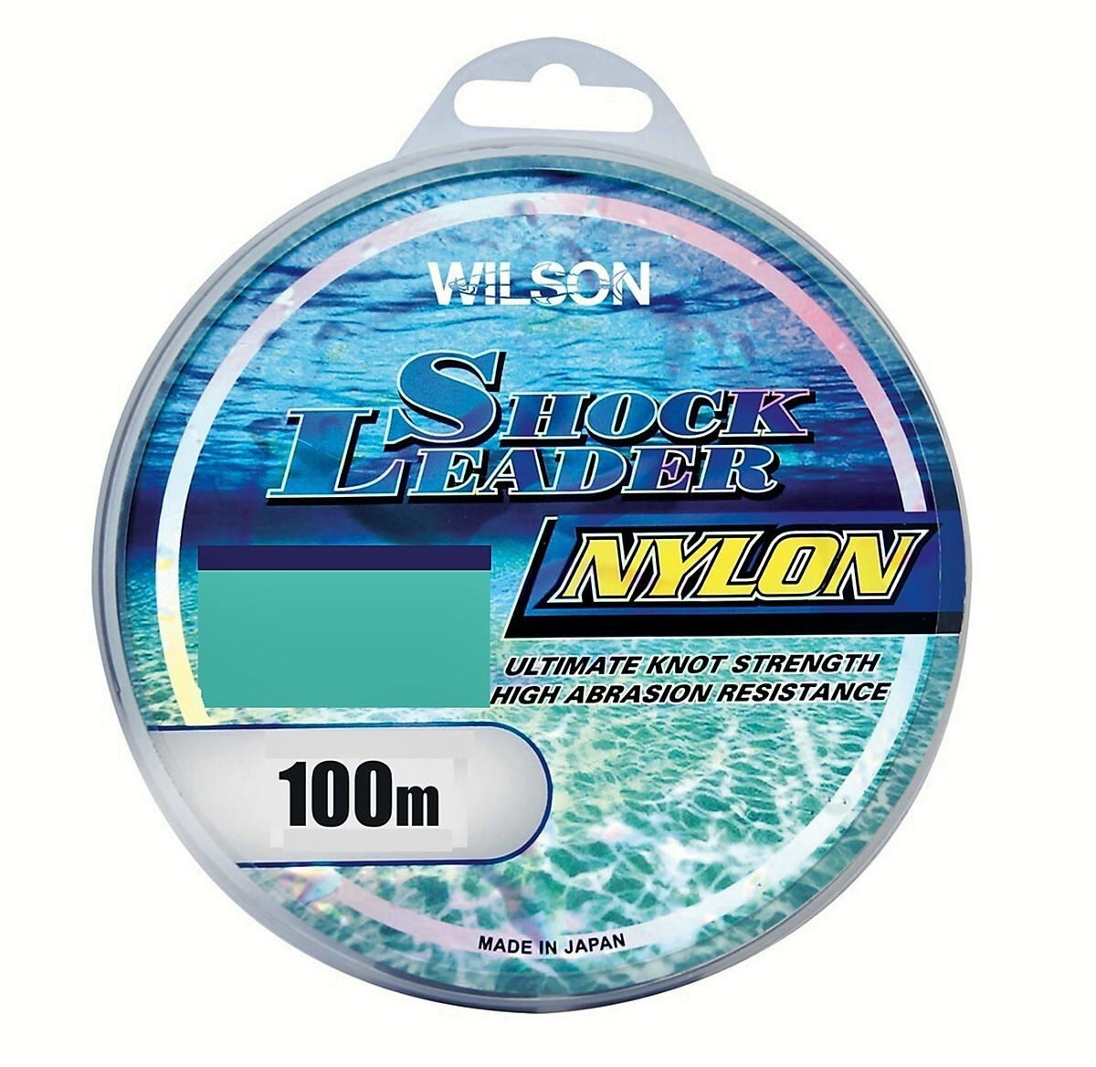 100m Spool of Wilson Nylon Shock Leader - Monofilament Fishing Leader  Material