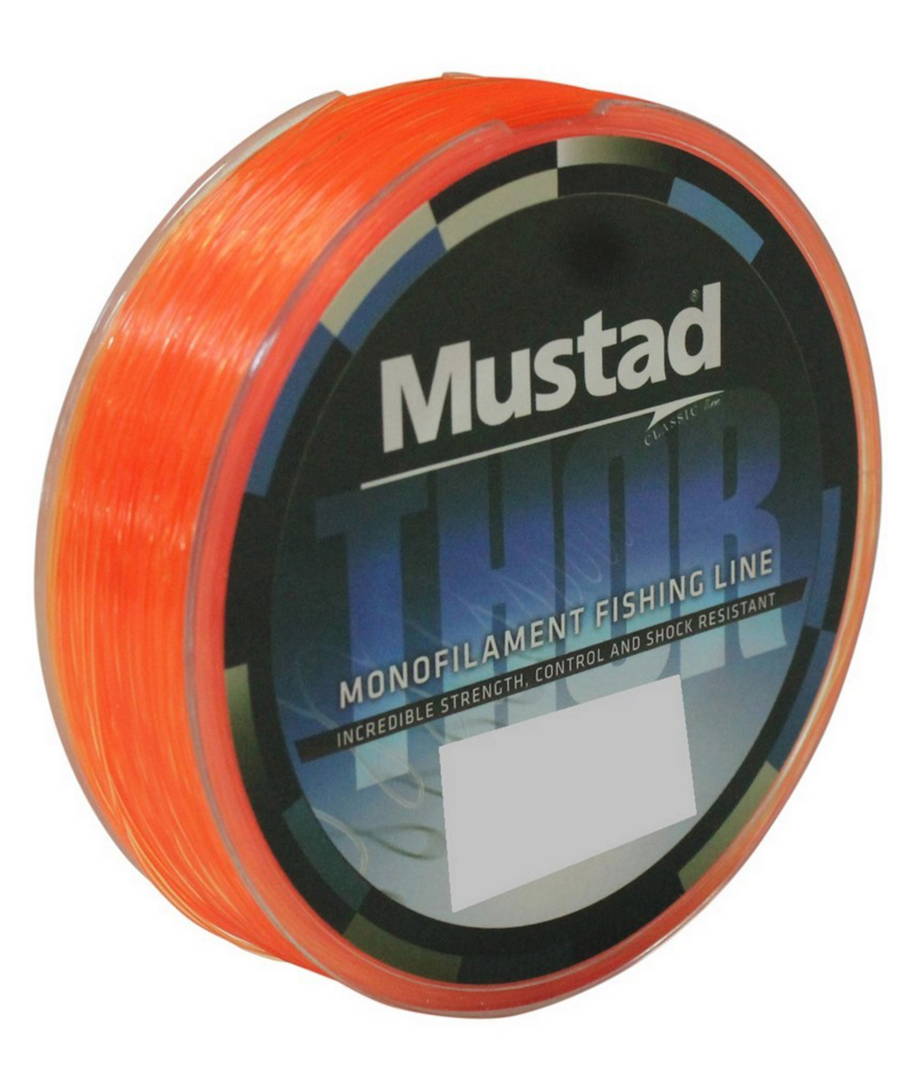 1 x 250m Spool of Mustad Thor Braid - 4 Strand Hot Orange Braided Fishing  Line, Hooked Online