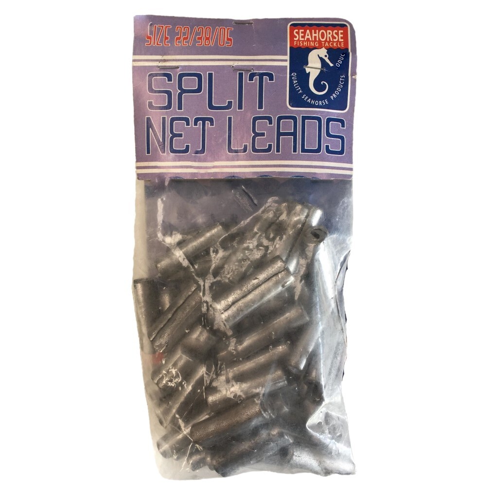 72 Pack of 40gm Solid Fishing Net Leads - Cast Net Weights