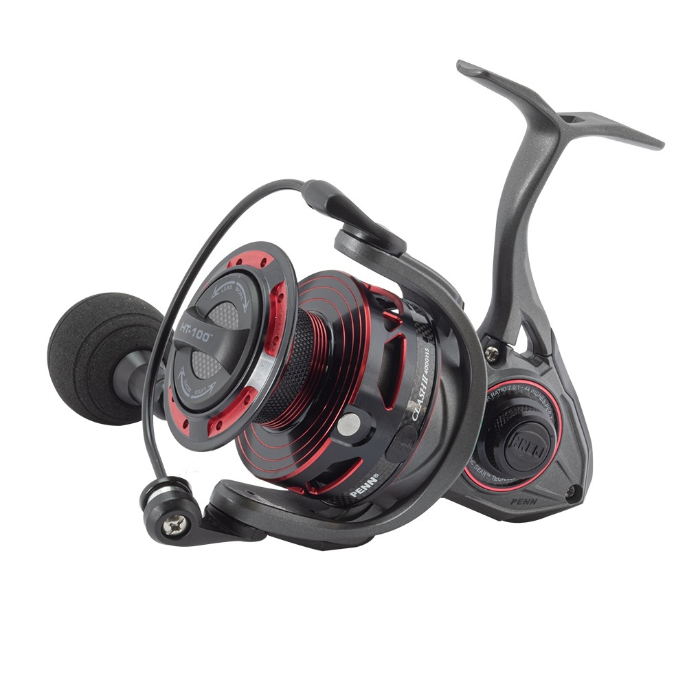 penn clash ii high speed spinning fishing reel - 9 bearing