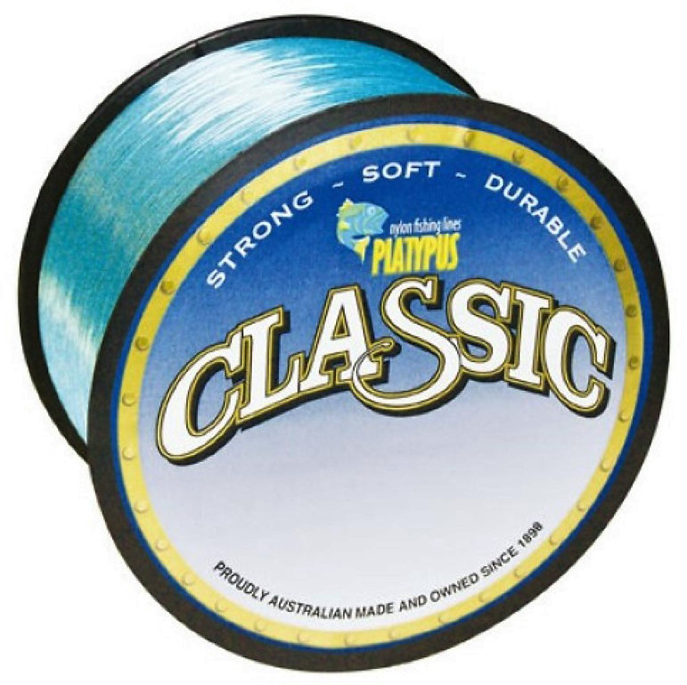 300 Metres of Platypus Classic Mono Fishing LineBlue Monofilament
