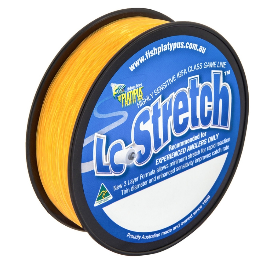 Platypus LoStretch Mono Fishing Line Orange 300m