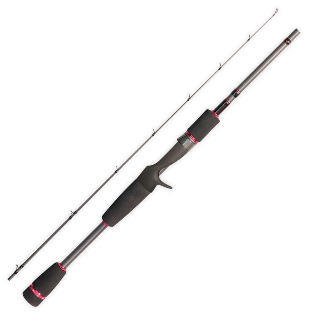 6'6 TT Rods Red Belly 4-8kg Baitcaster Fishing Rod - 2 Pce Split