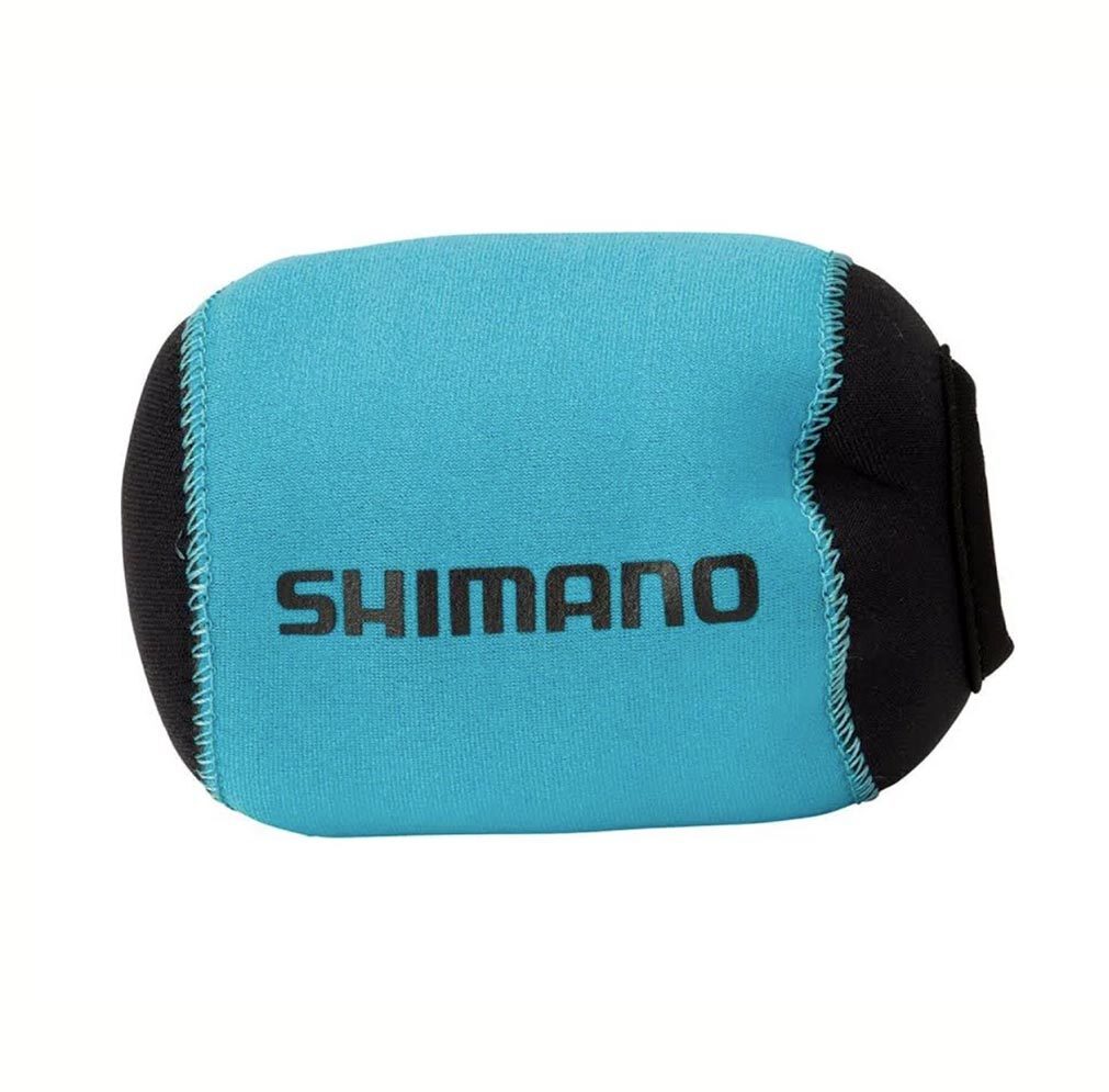 Shimano Neoprene Overhead Fishing Reel Cover - Reel Bag to Suit
