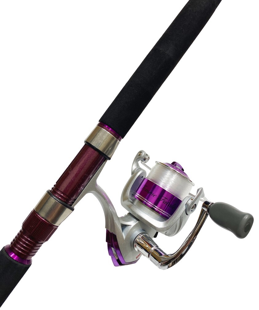 Offshore Angler Purple Tightline Spinning Rod and Reel Combo