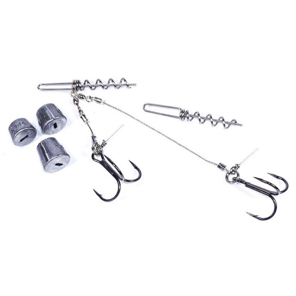 RIP Light Zinc Multi-Depth Screw Rigging Kit - Suits 6 to 8 RIP Soft