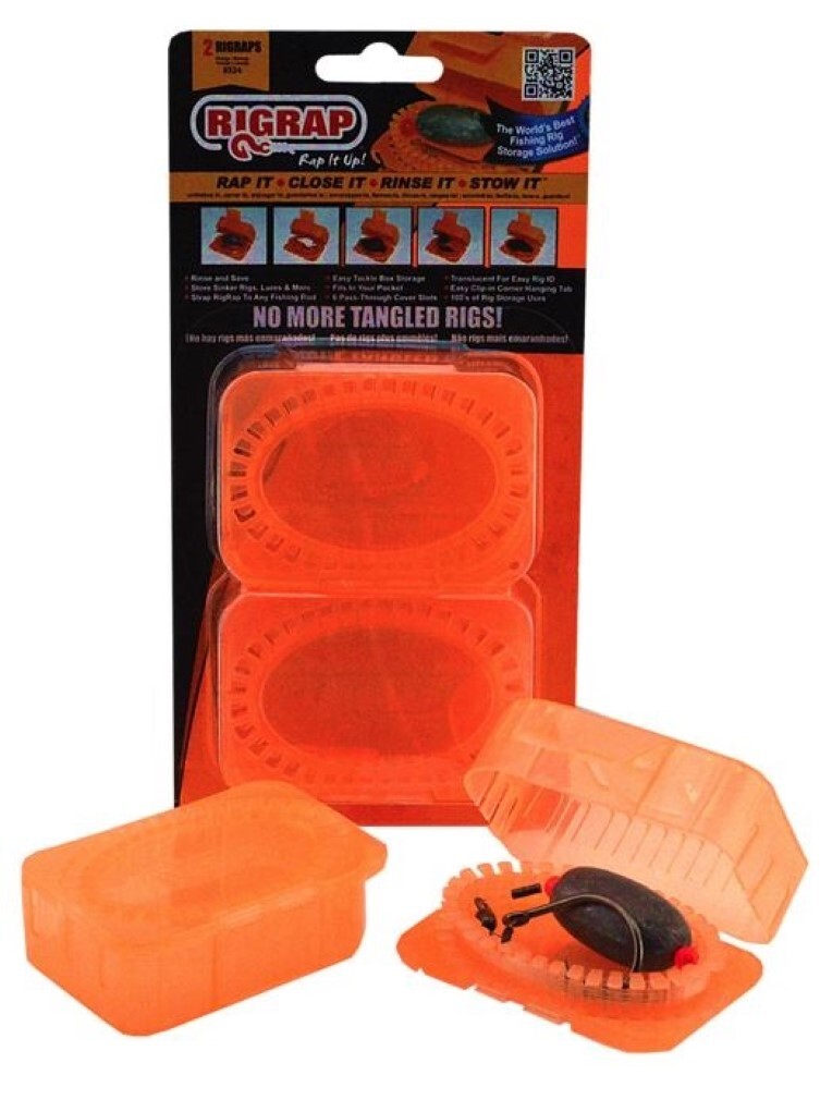 2 Pack of Rigrap 8524 Leader Rig Holders Tangle Free Fishing Rig Storage
