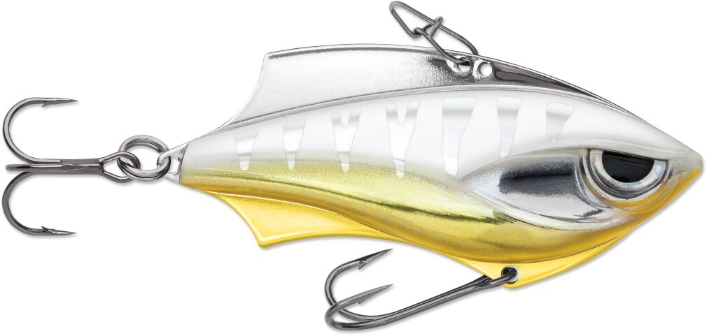 setting up rapala rap-v blade fishing lures for weedless fishing