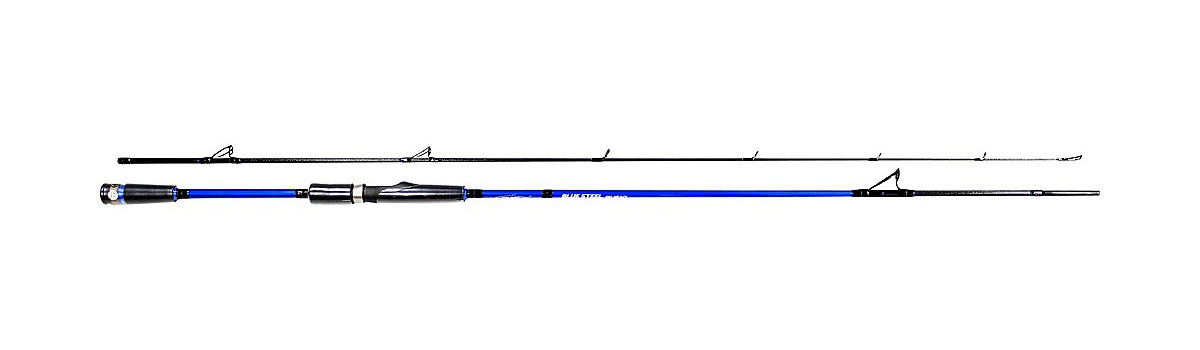 Wilson Blue Steel 2 Piece Fishing Rod - High Modulus Carbon Spin rod