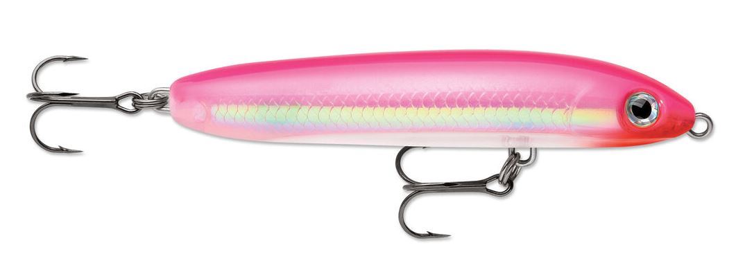 13cm Rapala Skitter V Topwater Walk-The-Dog Style Fishing Lure - Hot Pink