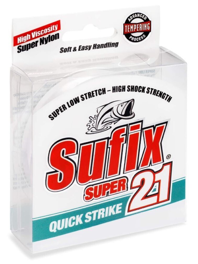 300m Spool of Sufix Super 21 Clear Monofilament Fishing Line - Picture 5 of 10