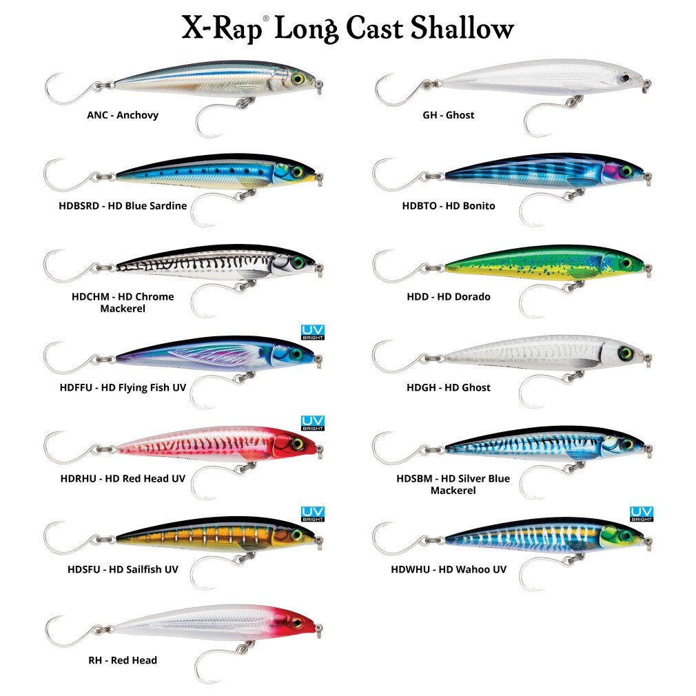 14cm Hard Lure Rapala X-RAP LONG CAST SHALLOW